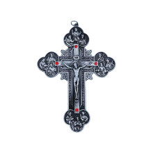 Vintage Crucifix Pendant Catholic Jewelry for Anniversary