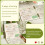 Journal Notebook with Grid Layout Refillable Writing 4