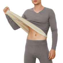 Thermal Underwear for Women Stretchable Pants Grey XXXL