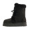 Women's Snow Boots Black Size 9 Adjustable Bungee Square Toe 1