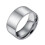 Stainless Steel Minimalist Ring Silver Size 7 1