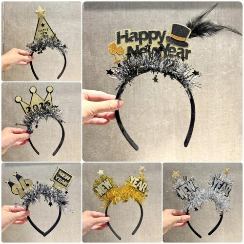 Celebration Headband Festive Holiday Hair Accessory 1pc 2