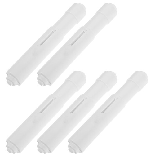 Toilet Paper Holder ABS White 5 Pack