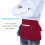 Short Waist Apron Polyester-Cotton Blend 3 Pockets 1