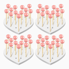 Cake Pop Stand Holder 4 Pieces 18 Holes