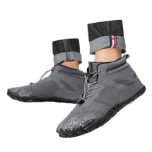 Men's and Women's Snow Boots 2025 Grey Size 7.5