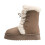 Women's Snow Boots Khaki Size 8 1