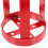 Wall-Mounted Fire Extinguisher Bracket Iron Red 1 Set 3