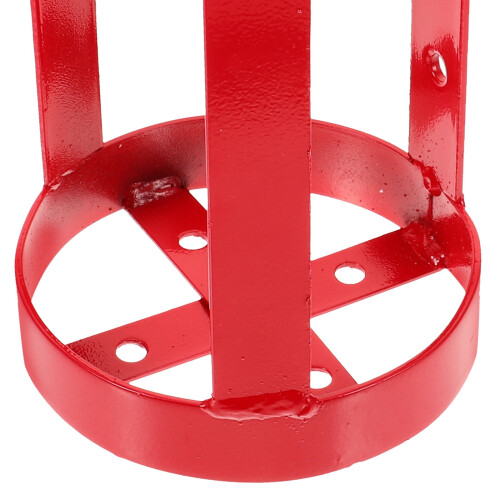Wall-Mounted Fire Extinguisher Bracket Iron Red 1 Set 2