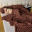 Fleece Blanket Microfiber 79x60 in Striped 6