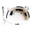 Cow Design Dessert Bowl Synthetic Multi-Color 1 Set 4
