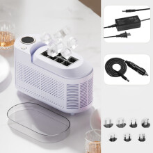 Countertop Ice Maker with Self-Cleaning Function, 8 Cubes