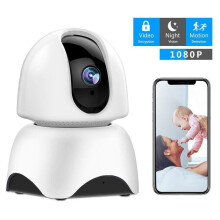 Wireless IP Baby Monitor with 2-Way Audio Pan Tilt Zoom