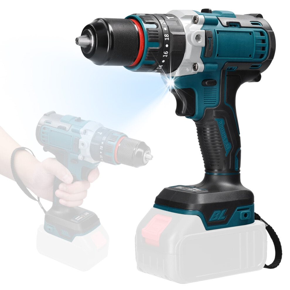Impact Drill Screwdriver Cordless Brushless 13Mm 928028433825