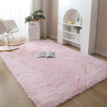 Plush Area Rug Carpet Pad Non-Skid Large Fuzzy Shag Rug