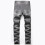 Jeans Stretch Caol le Feistiú Caol na bhFear Liath34 6