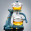 Deevoka glass teapot set with infuser 350ml 6