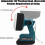 50W LED Portable Work Light for 18V Battery Tools 3