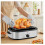 Electric Roaster Oven 14QT Adjustable Temp Self-Basting 8