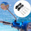 Motorcycle Mirror Mount Extender Black 8