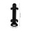 Wall Mount Fire Extinguisher Holder Black PVC 7.5 Inches 2
