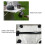 Xinwanna Camping Storage Box Plastic Folding with Swivel 4