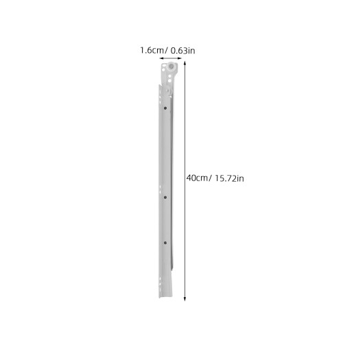 Metal Slide Rail for Home 2 pcs smooth low-noise 1