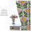 Retro 70s floral curtains pink green pattern rod pocket 7