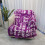 Purple Throw Blanket 40x50in Inspirational Gift 2