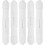 Toilet Paper Holder ABS White 5 Pack 8
