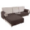 Housse de canapé d'angle en L imperméable et réversible 2 pièces 8