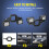 LED Work Light Tow Hitch Bracket 2 Inch Universal Mounting 7