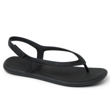 (5 UK, Black/Black) Reef Womens Water Willow Maya Adjustable Back Flip Flops
