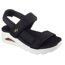 (7 UK, Black Nylon) Skechers Womens Uno Summer Stand2 Sandals