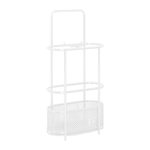 Umbrella Holder Rack with Drip Tray White