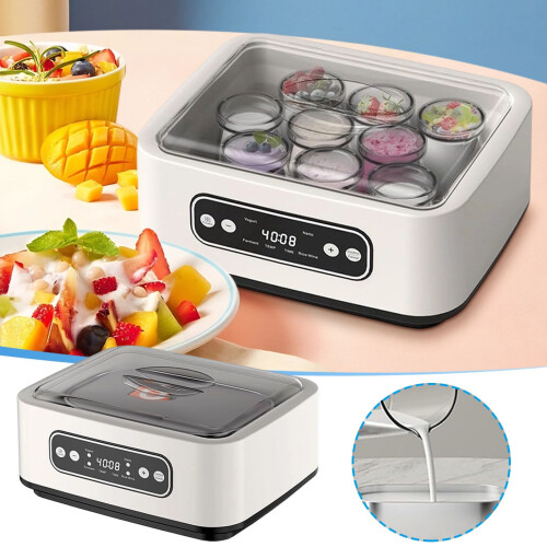 Yogurt Maker 1.6L Adjustable Temperature and Timer
