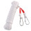Heavy-Duty Nylon Fire Rope Thick Core Bright Color 100ft 1