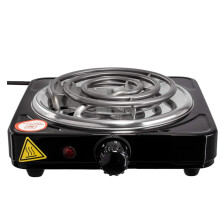 Hot Plate Burner Portable Stainless Steel 1000W
