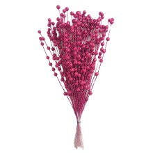Christmas Glitter Berries Stems Artificial Picks 50 Pcs