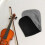 Violin Cover Dust Cloth Gray Compact Dustproof Protector 6