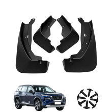 Mud Guards for Nissan Rogue 2021-2022 Black 4-Piece