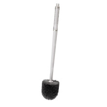 Toilet Brush with Wall Holder PET Bristles 19.68 Inch 1 Pack