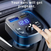 Bluetooth Car Kit Transmitter Universal Vehicle Adapter