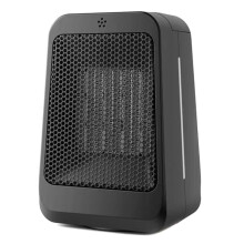 Electric PTC Ceramic Heater with Remote Control Black
