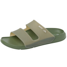 (10 UK, Stone) Reef Mens Oasis Double Up Cushioned Sandals Thongs Flip Flops Slides Sliders