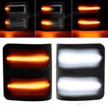 Dynamic Sweep LED Side Mirror Lights for Ford F250-F450
