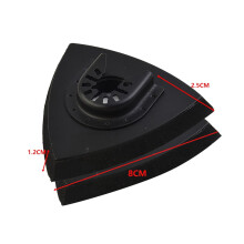 Triangular Sanding Pad for Oscillating Tools 2 Pcs