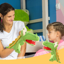 Dinosaur Hand Puppet Soft Plush Toy for Kids