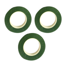 Green Floral Tape for Bouquets and Boutonnieres 3 Rolls