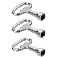 Square Key for Water Tap and Heating Vent 8mm 3 pcs